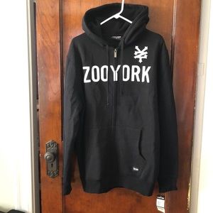 NWT Zoo York Black Hoodie XL